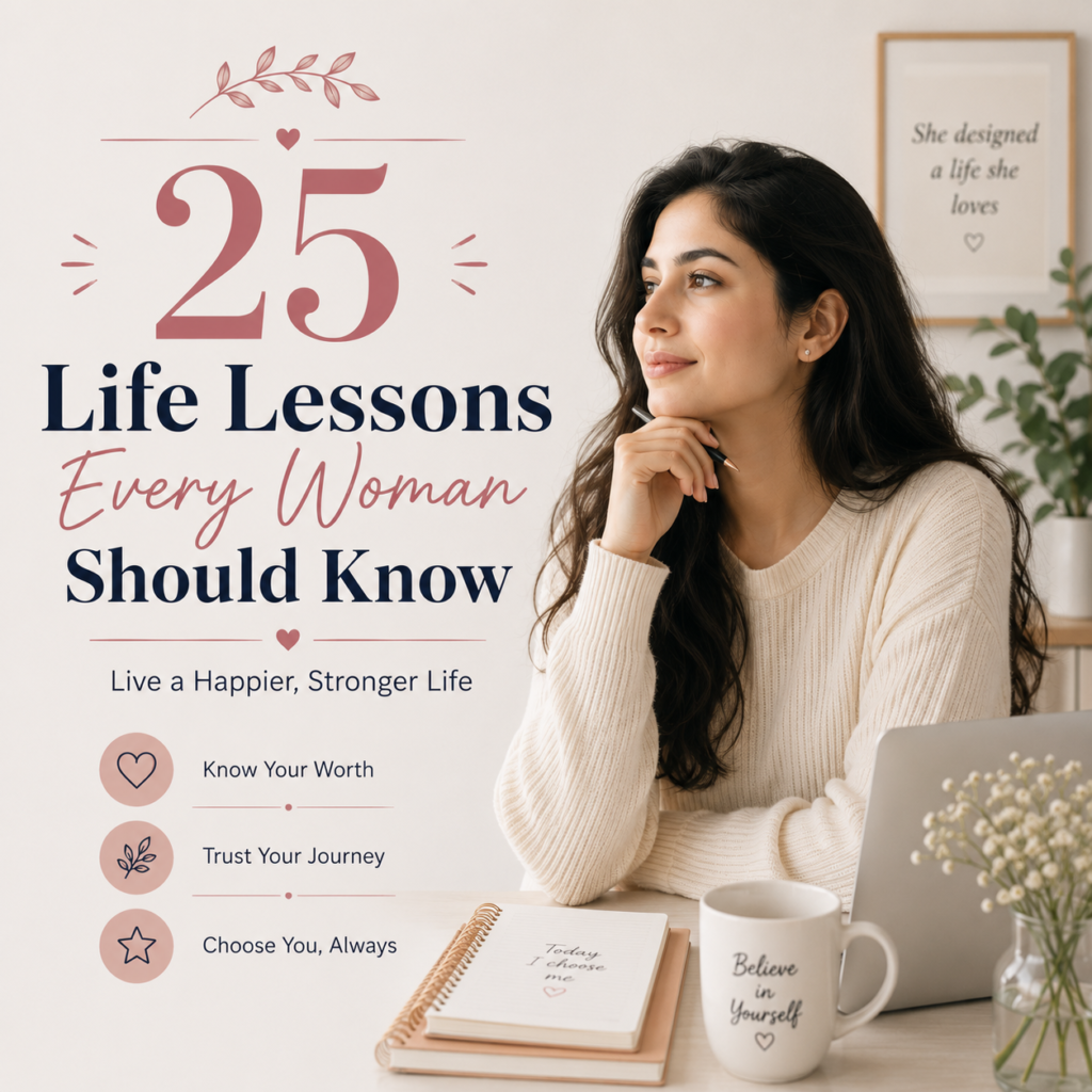 25 Life Lessons Every Woman Should Know to Live a Happier, Stronger Life
