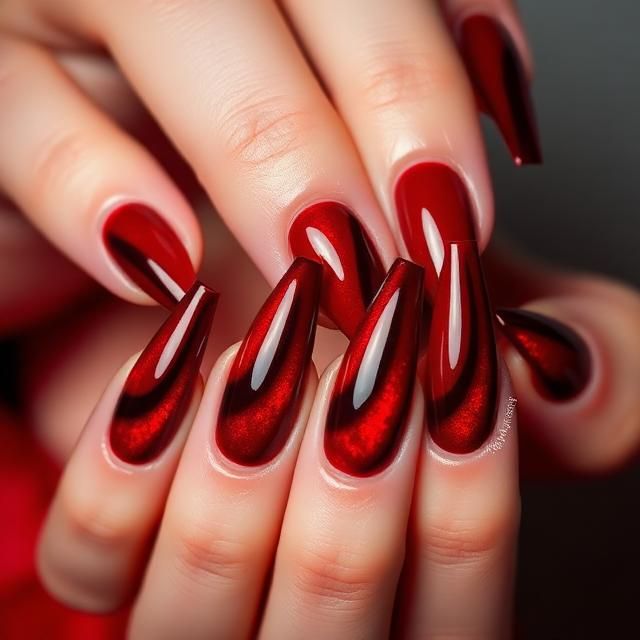 25 Stunning Cat Eye Nail Ideas