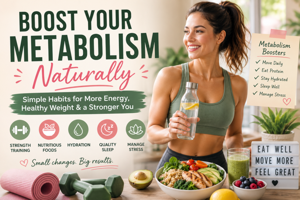 How to Boost Your Metabolism Naturally for Lasting Energy