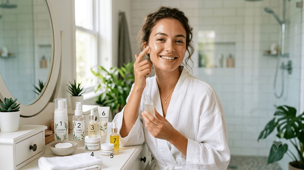 Best Skincare Routine: 7 Effective Steps for Naturally Glowing Skin