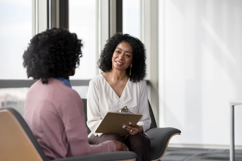 Mental health support and therapy for Black women