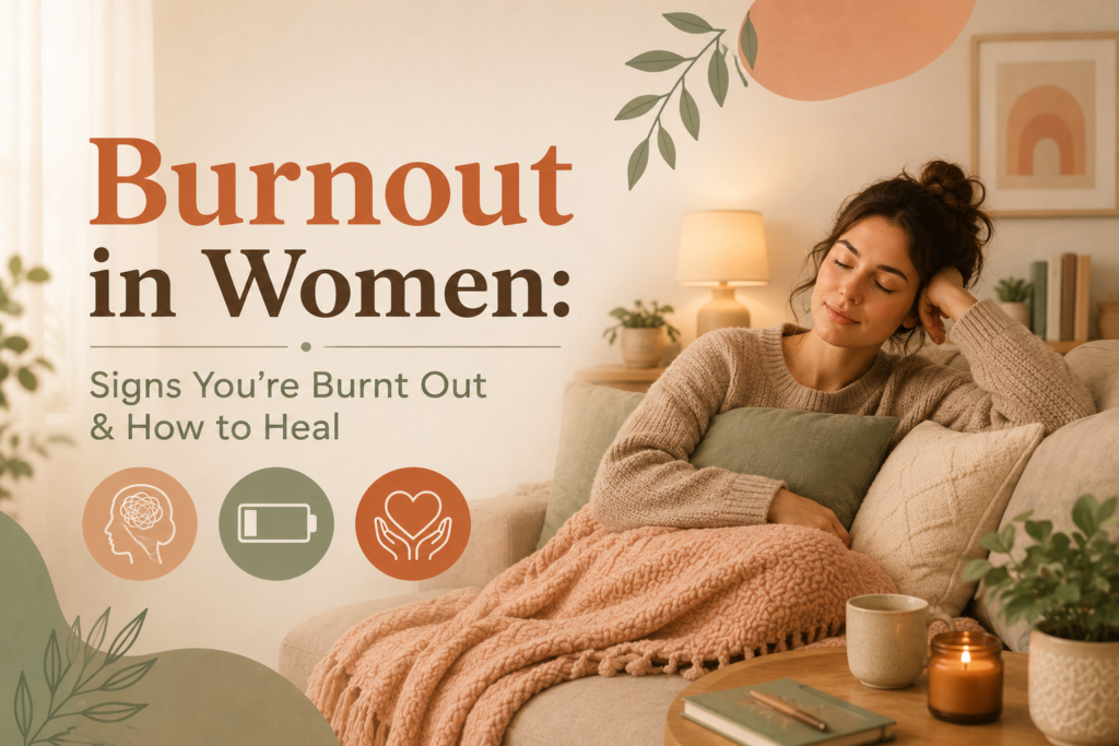 Burnout in Women: Signs You’re Burnt Out & How to Heal