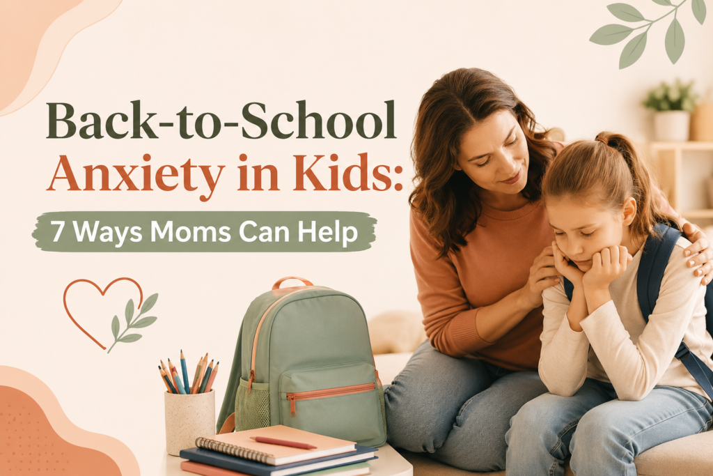 Back-to-School Anxiety in Kids: 7 Ways Moms Can Help