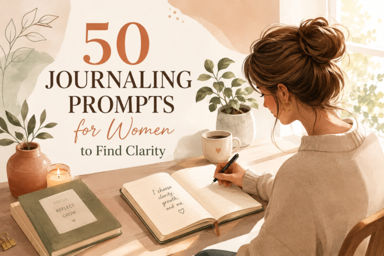 50 Journaling Prompts for Women to Find Clarity