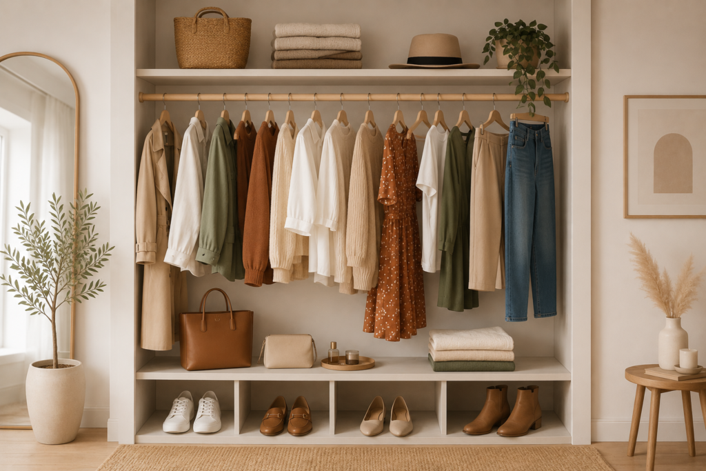 Simple women’s closet reset