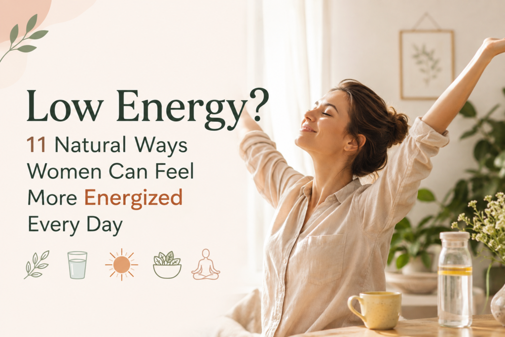 Natural Ways Women Can Feel More Energized Every Day